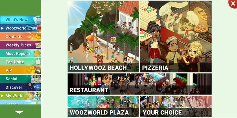 Woozworld android App screenshot 8